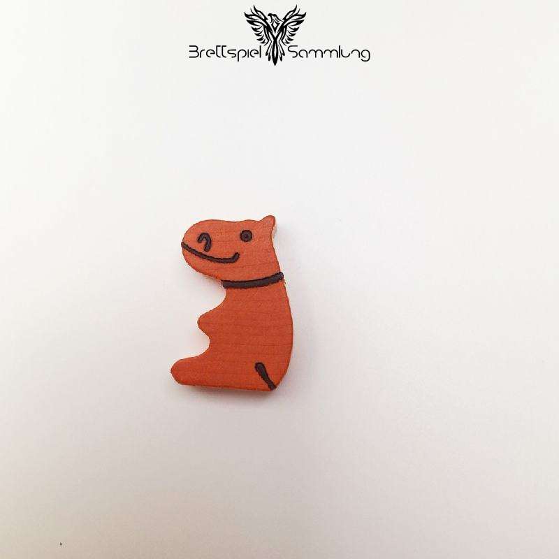 Das Nilpferd In Der Achterbahn Spielfigur Nilpferd Orange