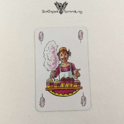 Feuerschlucker Spielkarte Zuckerwatten Lotte
