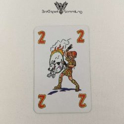 Feuerschlucker Spielkarte Domteur
