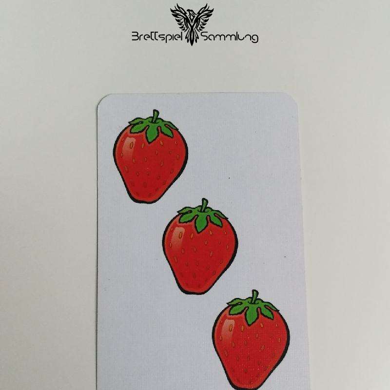 Halli Galli Spielkarte Erdbeere Motiv #3