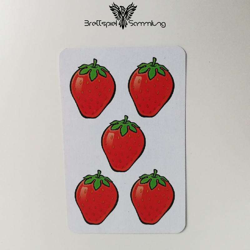 Halli Galli Spielkarte Erdbeere Motiv #5