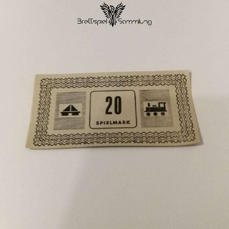 Monopoly Silber Edition Spielgeld 20 Spielmark #1