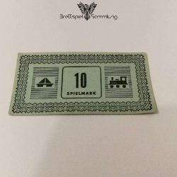 Monopoly Silber Edition Spielgeld 10 Spielmark #1