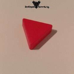 Colorama Spielstein Rot Dreieck