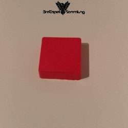 Colorama Spielstein Rot Quadrat