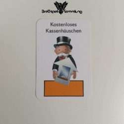 Monopoly Junior Ereigniskarte Kassenhäuschen Orange