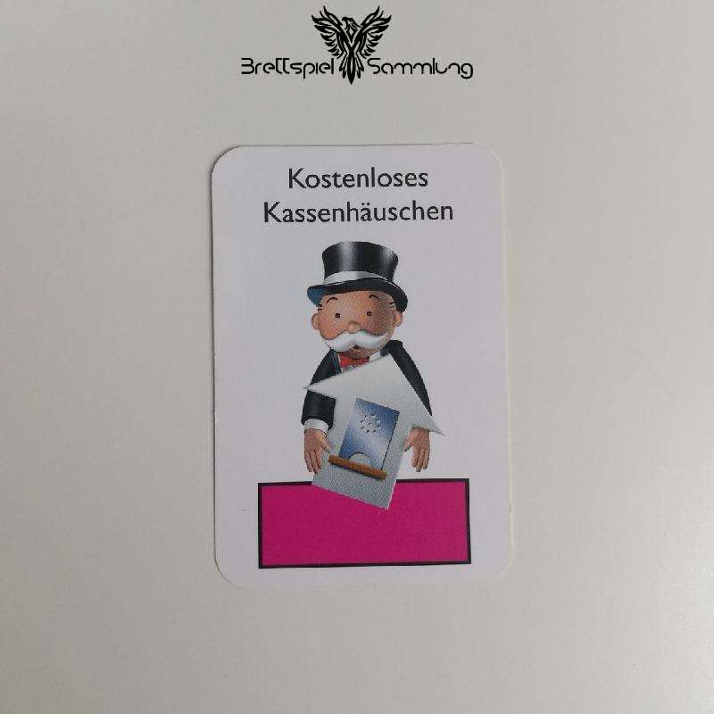 Monopoly Junior Ereigniskarte Kassenhäuschen Rosa