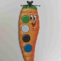 Lotti Karotti Merkspiel Karottenkarte #1