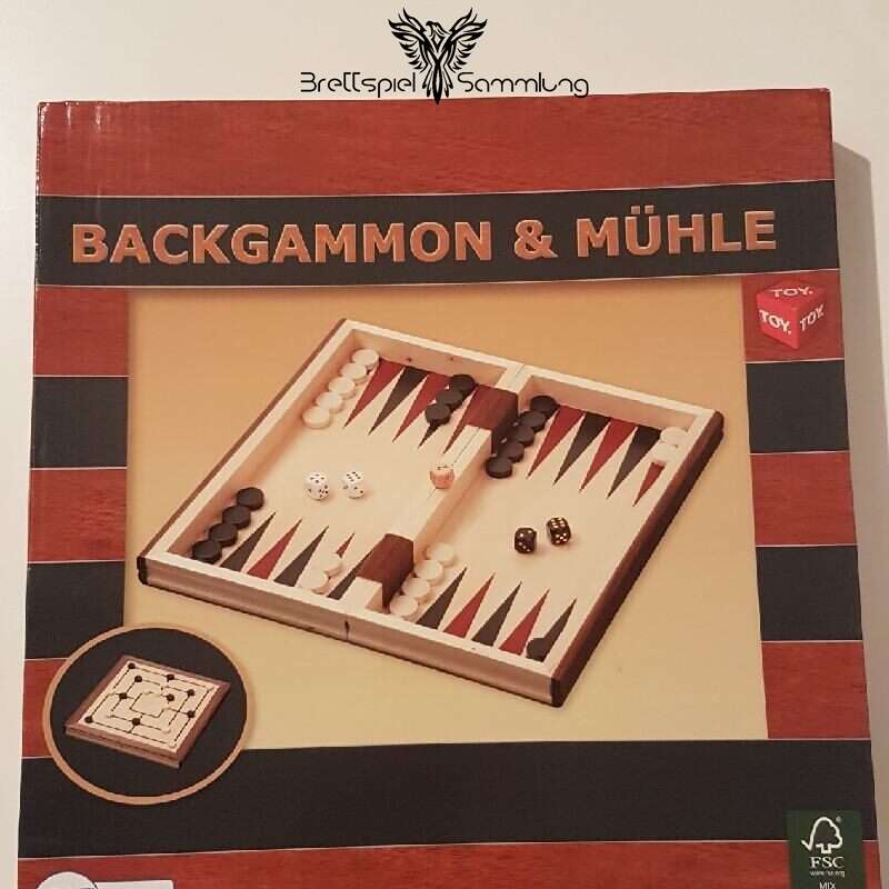 Backgammon Und Mühle Neu