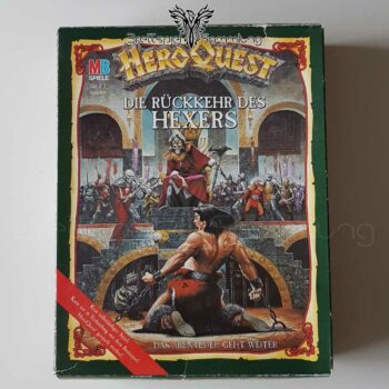 Feldherr Magnetbox Gelb – Passend Für HeroQuest 'Die Rückkehr Des Hexenmeisters' Erweiterung