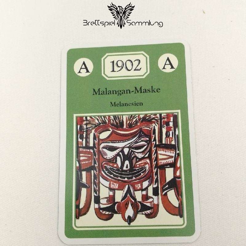 Adel Verpflichtet Sammelkarte A 1902 Malangan Maske Melanesien
