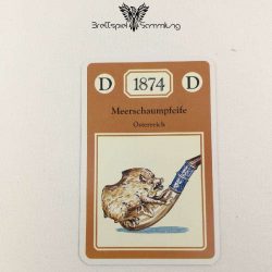 Adel Verpflichtet Sammelkarte D 1874 Meerschaumpfeife Österreich
