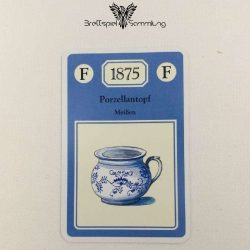 Adel Verpflichtet Sammelkarte F 1875 Porzellantopf Meißen