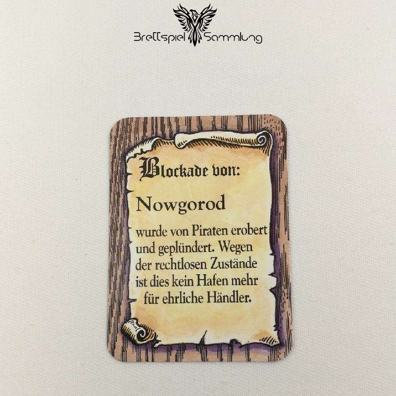 Die Hanse Spielkarte Blockade Von Nowgorod