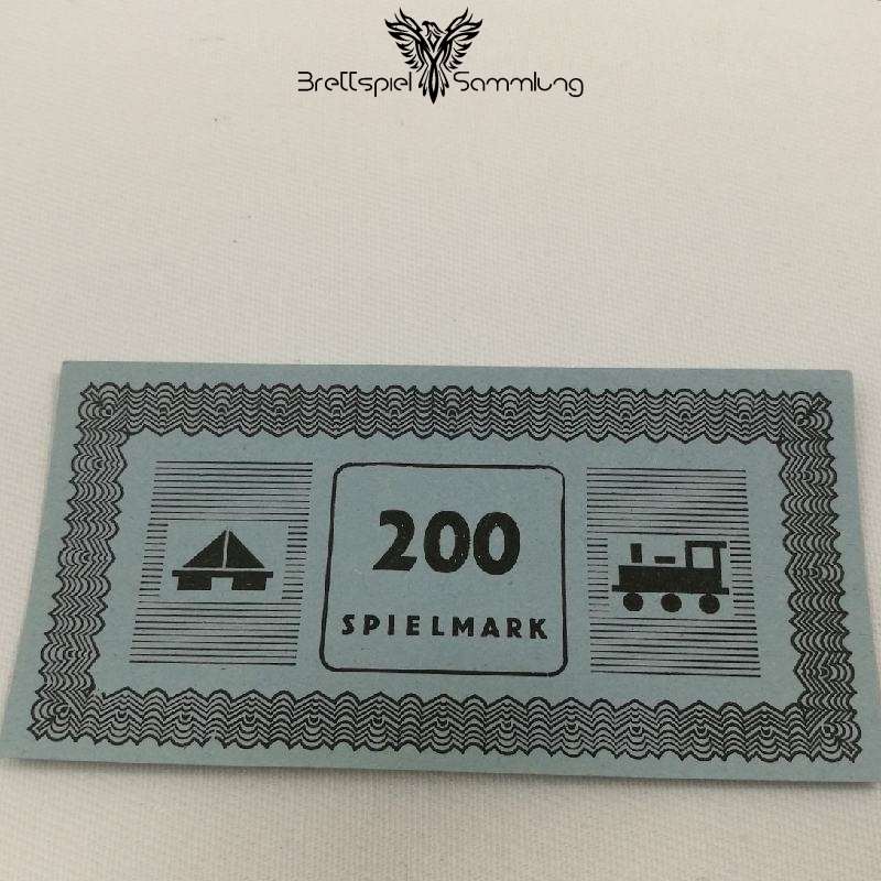 Monopoly Silber Edition Spielgeld 200 Spielmark