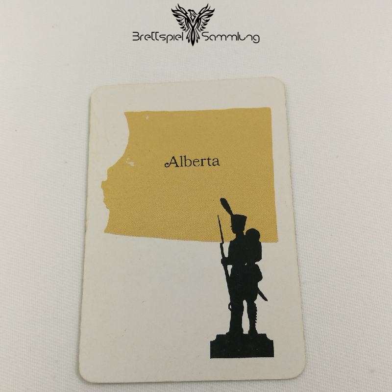Risiko Spielkarte Länderkarte Alberta