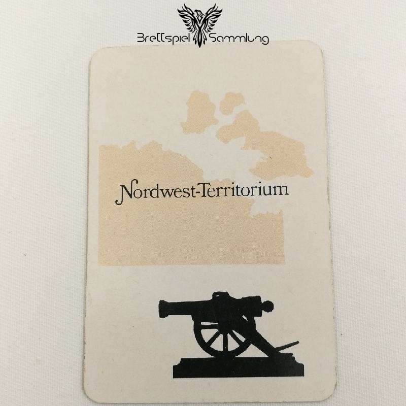Risiko Spielkarte Länderkarte Nordwest Territorium